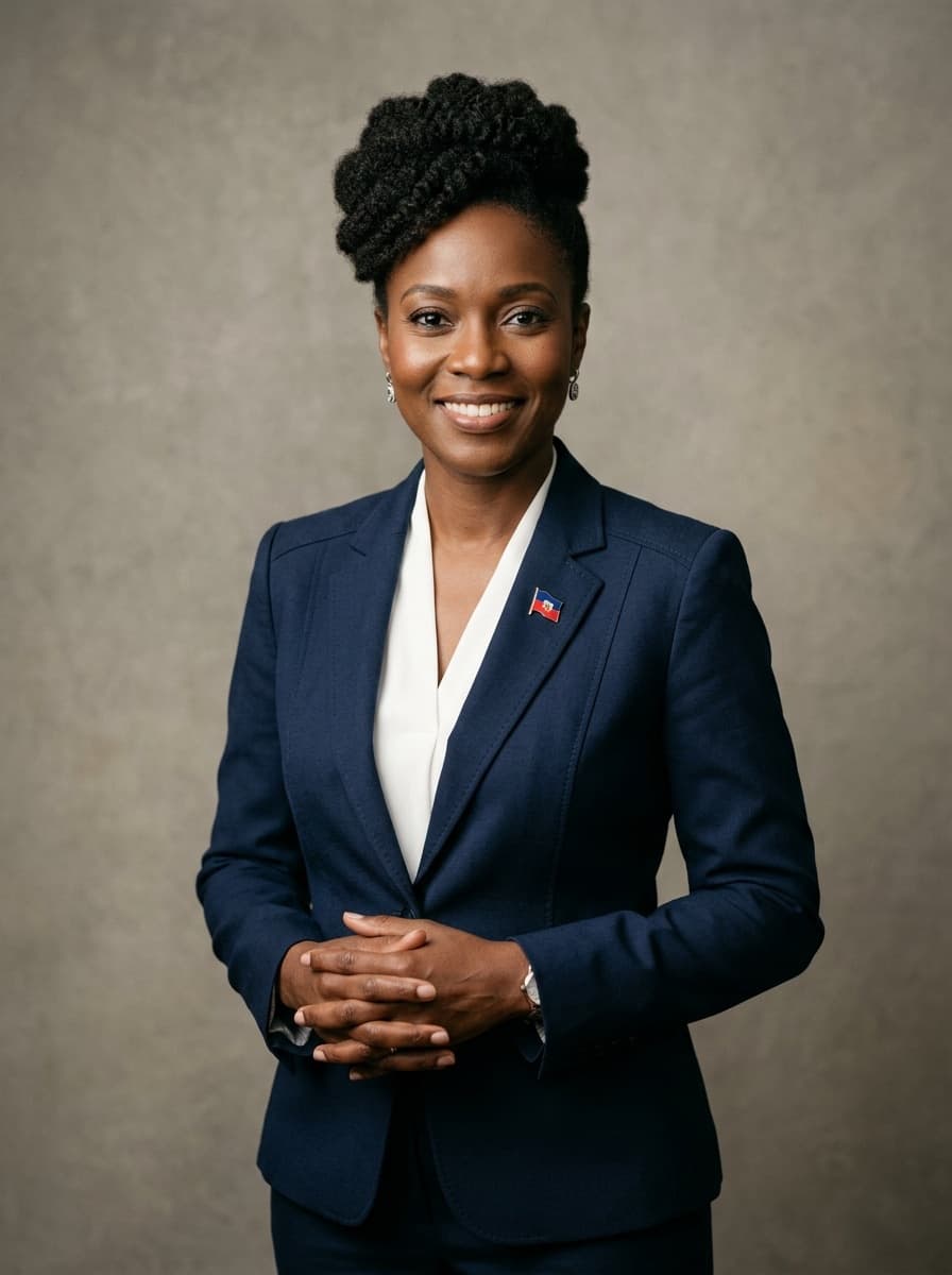 Portrait de Nadège Pierre-Louis, coordonnatrice nationale du mouvement